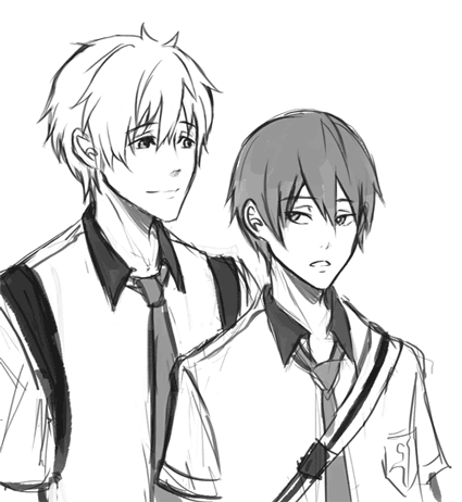 ahvia:  free!: eternal smooches never-ending makoharu makeouts THEY CAN’T STOP….i cant stop….h elp   