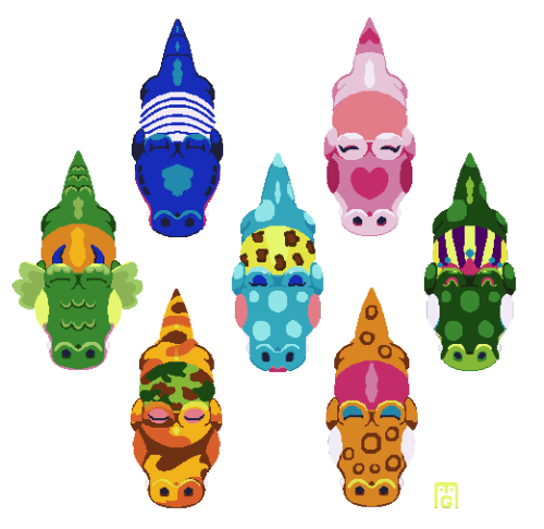 Animal Crossing Alligators Design Available on Redbubble