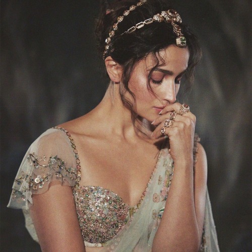 Alia Bhatt Wearing Sabyasachi At The 2024 Met Gala's "Garden Of Time". Photographed By Greg Swales.