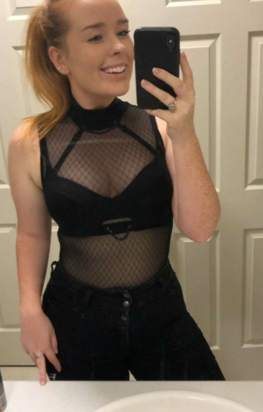 josieh98:  My parents 25th wedding anniversary what do think of my outfit haha not sure if they love it ad much and I do lol 😂 250 reblog and maybe the top comes off? Also should I make a reddit page? #slutty #naughty #teen #goth #tits