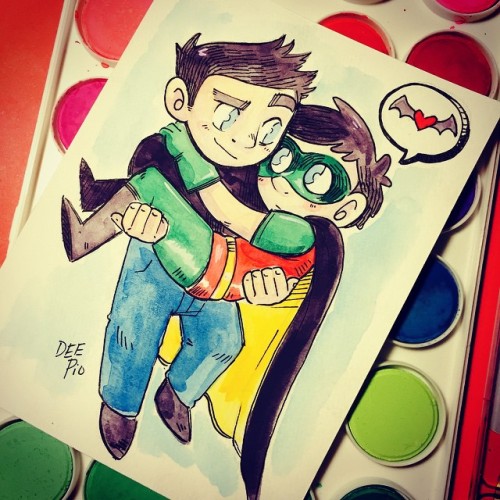 Tim/Kon in all their watercolor goodness!