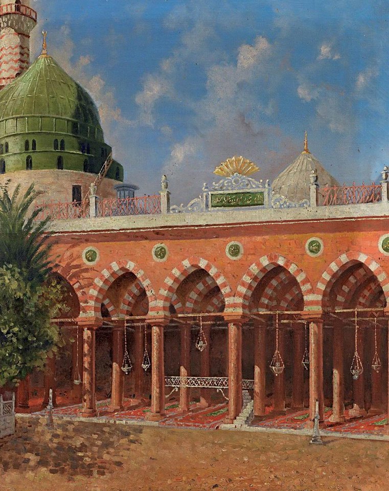 MEDINA IN THE OTTOMAN PERIOD (S.A.S)
المدينة المنورة في الفترة العثمانية
(المسجد النبوي الشريف)
Osmanlı Dönemi Medine (S.A.V)