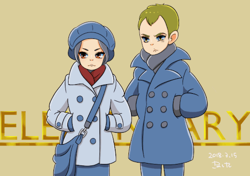 FanArt Elementary - Sherlock & Watson