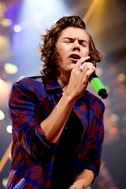 Mr-Styles:  One Direction Performs Onstage During The 2014 Iheartradio Music Festival