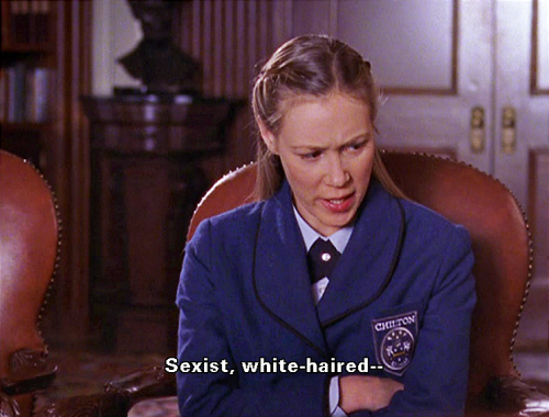 letyourselfbeworthy:  almostwhiteandblack:  ♪ Did you ever know that you’re my heeeerooooo ♪  Paris Geller is my spirit animal 