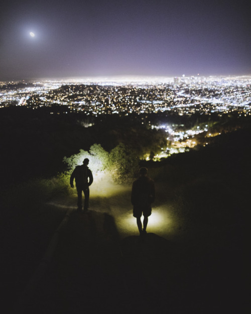 alexstrohl:Los Angeles as seen from Mount Hollywood.. Usually I prefer to venture into vast empty pl