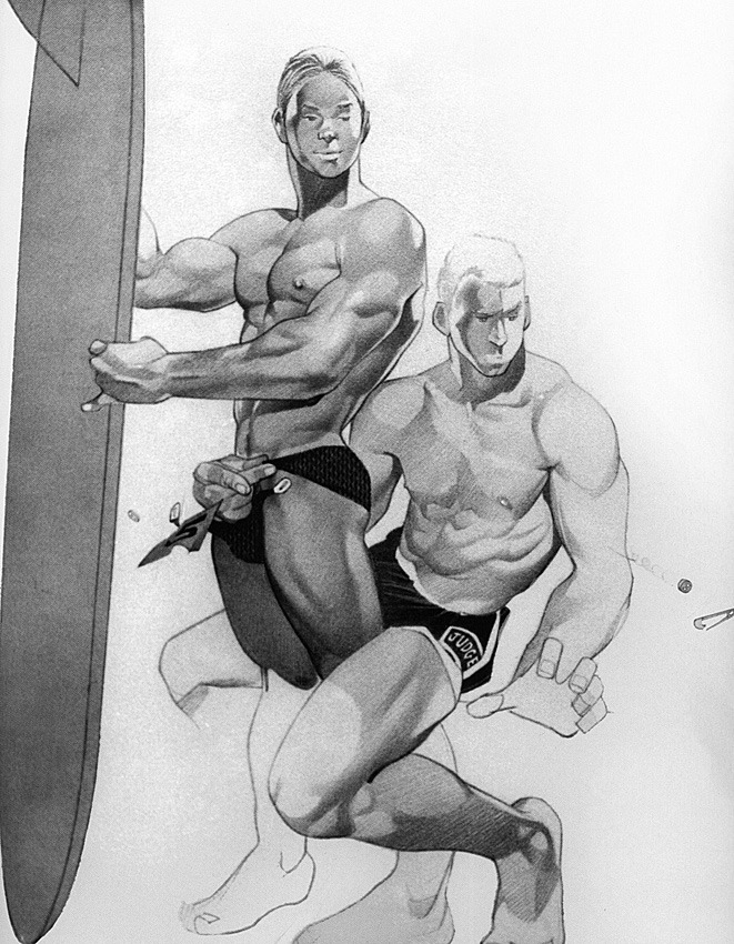 Hairy Gay Art and Cartoons