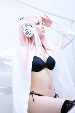 cosplayhotties:  lovely Super Sonico (Nitro