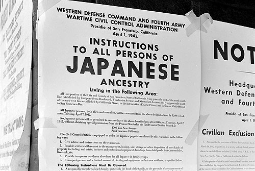unhistorical:February 19, 1942: Franklin D. Roosevelt issues Executive Order 9066. The order provide