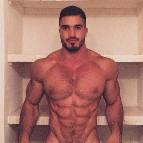 stratisxx:  Lebanese hottie Anthony Moufarej with and without a tshirt… This guy is perfect