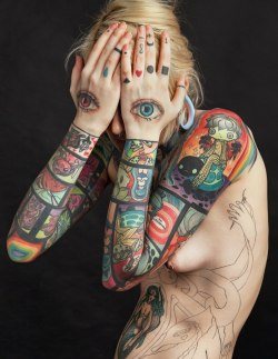 thatattoozone:    Lyu Blyu phototaker Mikhail Shestakov 