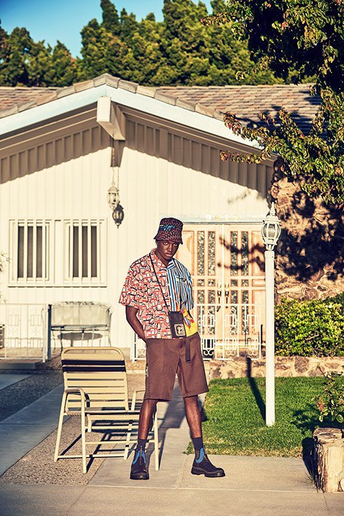 Rickey Thompson Wears High Designers For Out Magazine 2018.