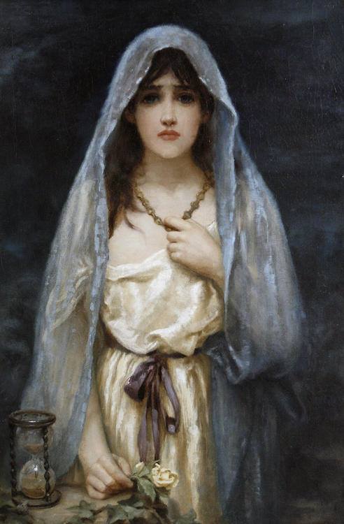 soyouthinkyoucansee:  art -Norman Prescott-Davies (1862-1915, British)  As Time
