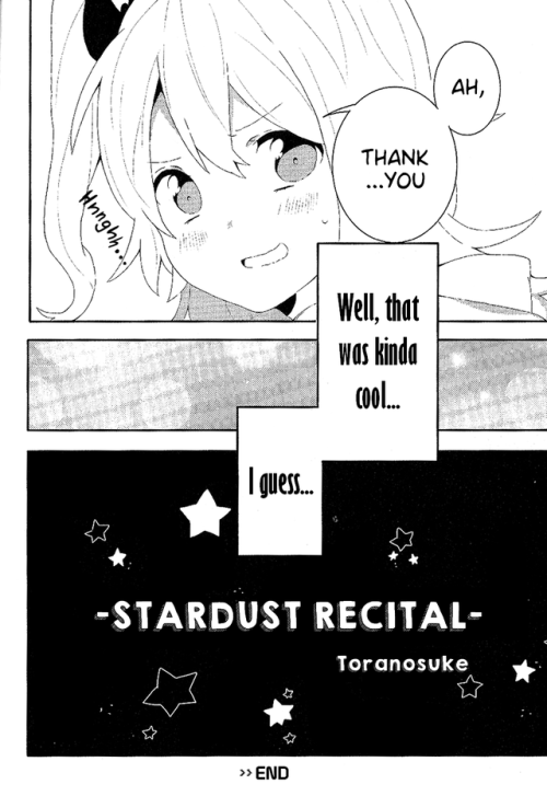 -Stardust Recital- by ToranosukeKagerou Project Official Anthology -FUTURE- Scans, translation, etc.