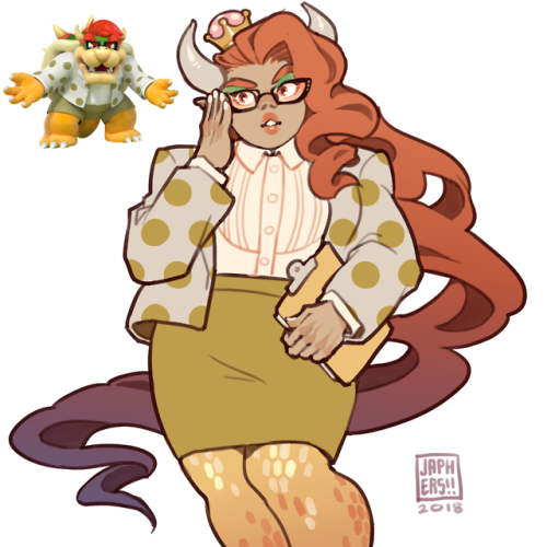 japhers:I wasn’t gonna jump in but then I remembered Bowser’s Hipster Kyary Look and felt like I had to share this information;;;;