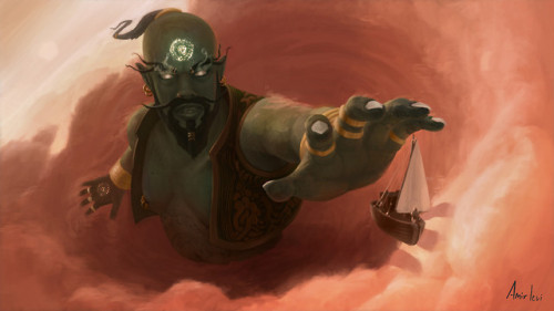 The Genie by Amir Levi