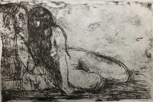 WEIRD FORMAT WEDNESDAY: EDVARD MUNCH ETCHINGS, 1950Perhaps this format isn’t quite as weird, this it