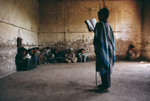 bookporn:  Reading in Afghanistan by iconic photographer Steve McCurry. McCurry manages to tell a story with each portrait. A story of the people, the time, the country. He allows us to travel, discover and feel another reality. Other posts: India, Burma,