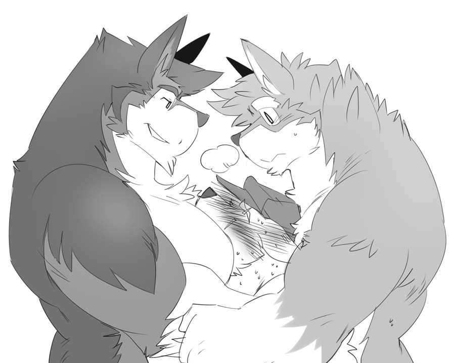 gengacanvas:  Cute Canines. Featuring Wuffle from WuffleComics, a couple of my own