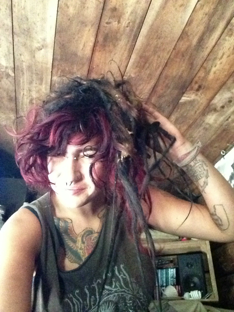 deliciousdisgrace:  mangirlpig:  Playing the selfies game.  I miss you wehnonah