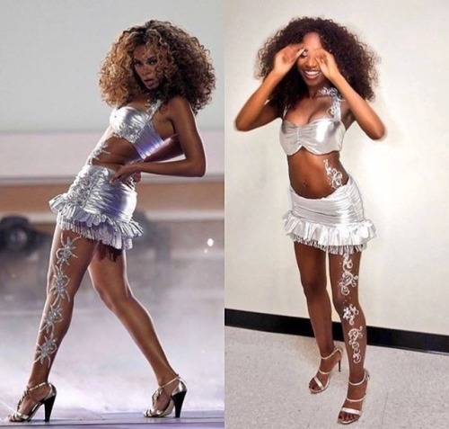 queenbeyduh:Some Beyoncé-inspired Halloween costumes!