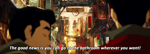 ouiladybug:  I really felt like this was right out of an anime movie. Animation is