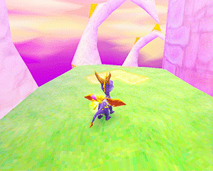 crashspyrostuff:  Spyro The Dragon! - PS1 (1998)↳ Lofty Castle // Dream Weavers.