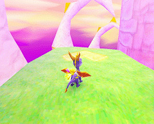 crashspyrostuff:Spyro The Dragon! - PS1 (1998)↳ Lofty Castle // Dream Weavers.
