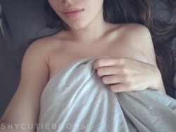 Shycutieboobs:  I Feel So Alone In My Bed In The Morning, When The Hot Sun Is Shining