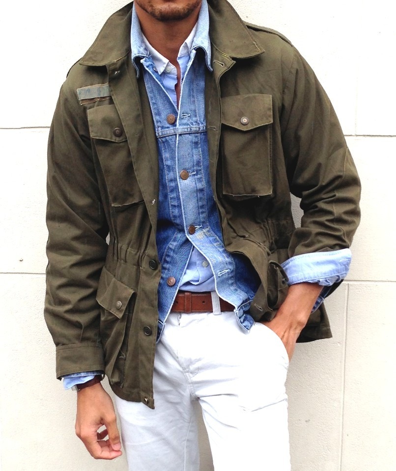 LOUIS-NICOLAS DARBON: Today I’m Wearing Vintage military jacket, find...