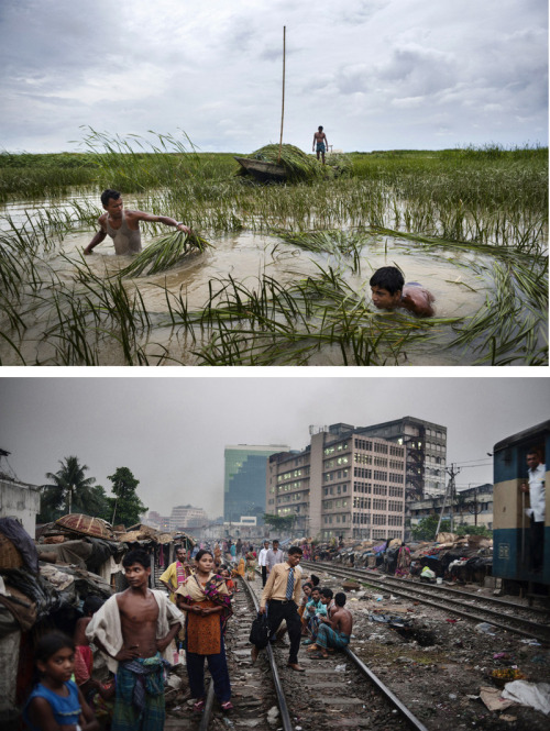 Alessandro Grassani: Environmental Migrants (Haiti, Bangladesh, Mongolia, Kenya)Artist Statement: A 