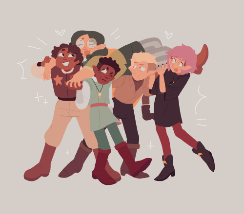 sorrelpawss:4 times willow carries her friends !!and one time they carry her :3