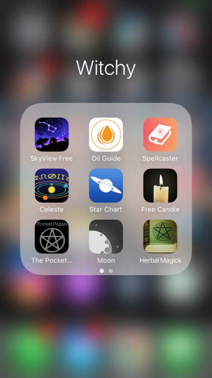 witcheryandweirdness: My witchy iOS apps.