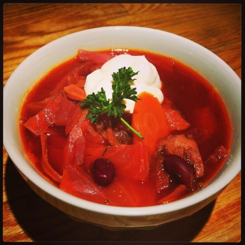 TARG #menu ALERT!! We have a new creation to warm your heart #ottawa “The Number of the Borsch