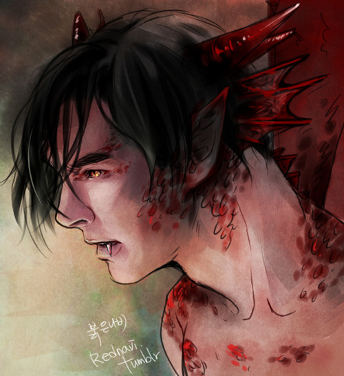 licklucifer:  I am fire. I am death by ANNErgy SmaugLock by Brilcrist Smaug by j-grey