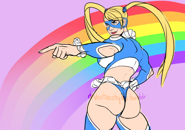 devantrestyles:  heres a wip of something funny 