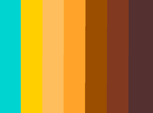 Perry the Platypus Color Palette