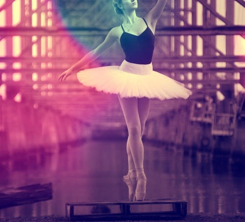 ballet pointe shoe