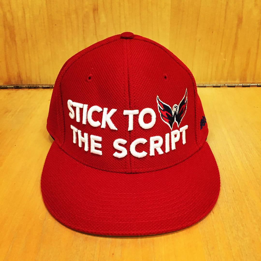 Stick to the script. #Caps #RockTheRed