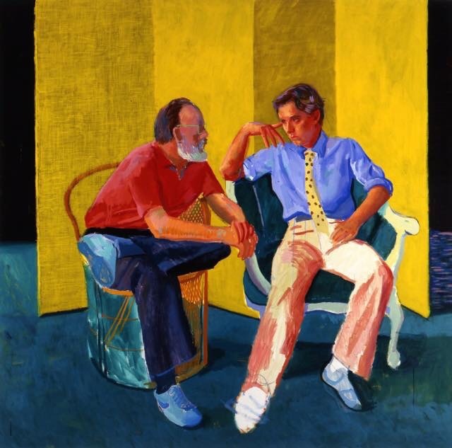 rearte:David Hockney - The Conversation, 1980