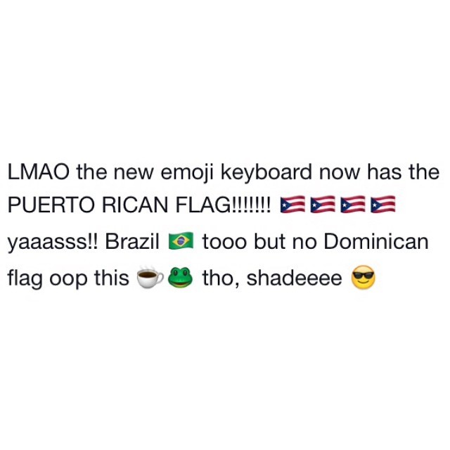 😭 No Cuban either besides 🚣🏾 but I&rsquo;m half Irish 🇮🇪 so 💅🏿