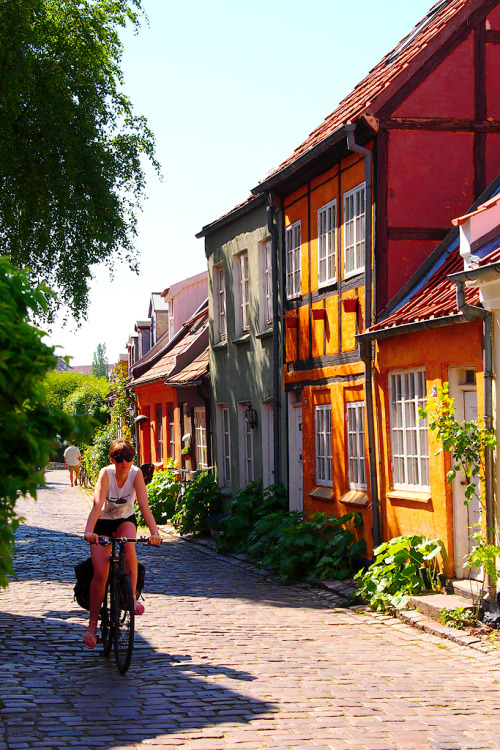 travelingcolors: Møllestien, a steet in Aarhus | Denmark (by Ann Hung)