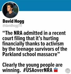 still-godless-david:They need to keep it up until they bankrupt the nra. 