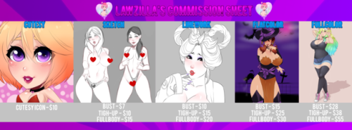 Commissions are open! Fill this form so you adult photos