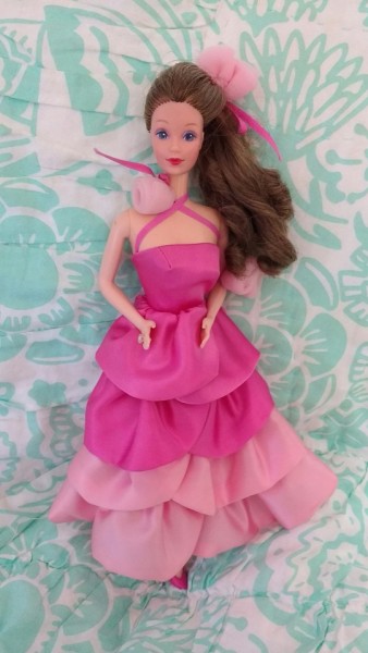 sweet roses pj barbie doll