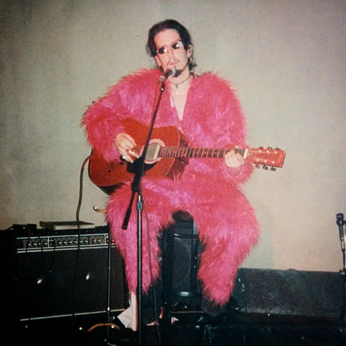 lair-of-voltaire:Aurelio Voltaire at Albion/the Batcave at Downtime in 1995 #Iwilloutgothyouinapinkb