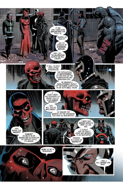 marvelstars:UNCANNY AVENGERS AND MAGNETO ON AXIS 