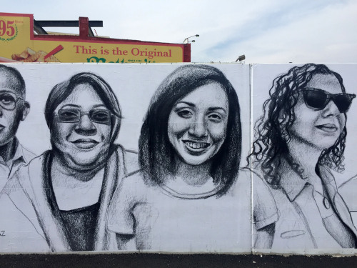 I was invited to participate in Coney Art Walls, a mural exhibition in Coney Island curated by Jeffr