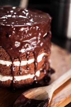 chocolateguru:  Chocolate Stout Oat Cake