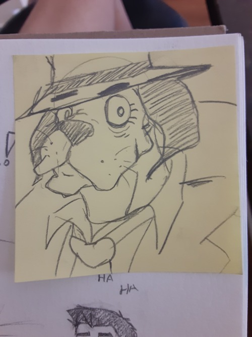 Post It Note Sketches.